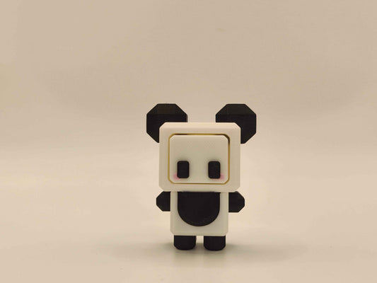 Panda Clicker - 3D Printed Bit Clicks – Fidget Toy - ToyForge 3D