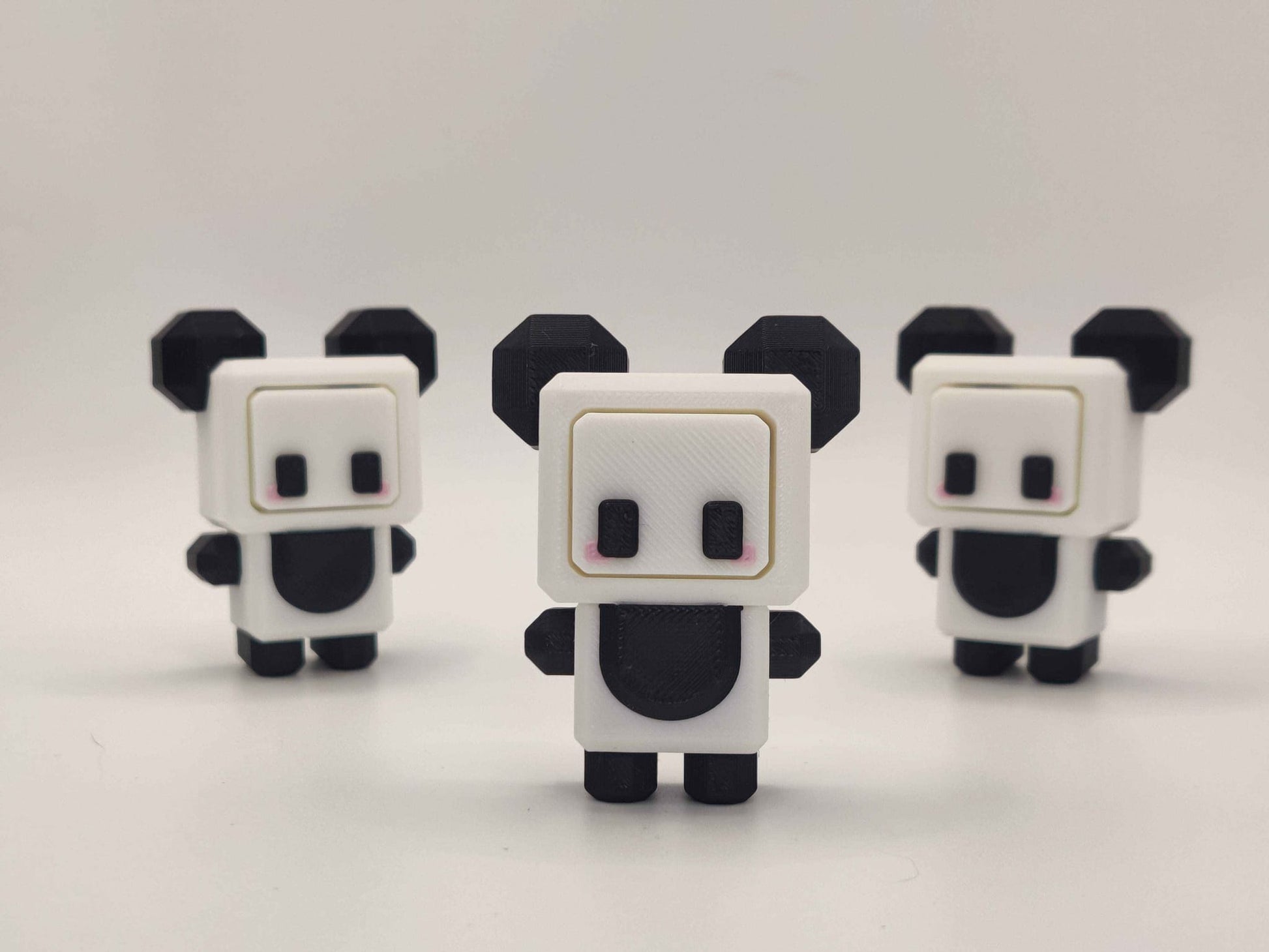 Panda Clicker - 3D Printed Bit Clicks – Fidget Toy - ToyForge 3D