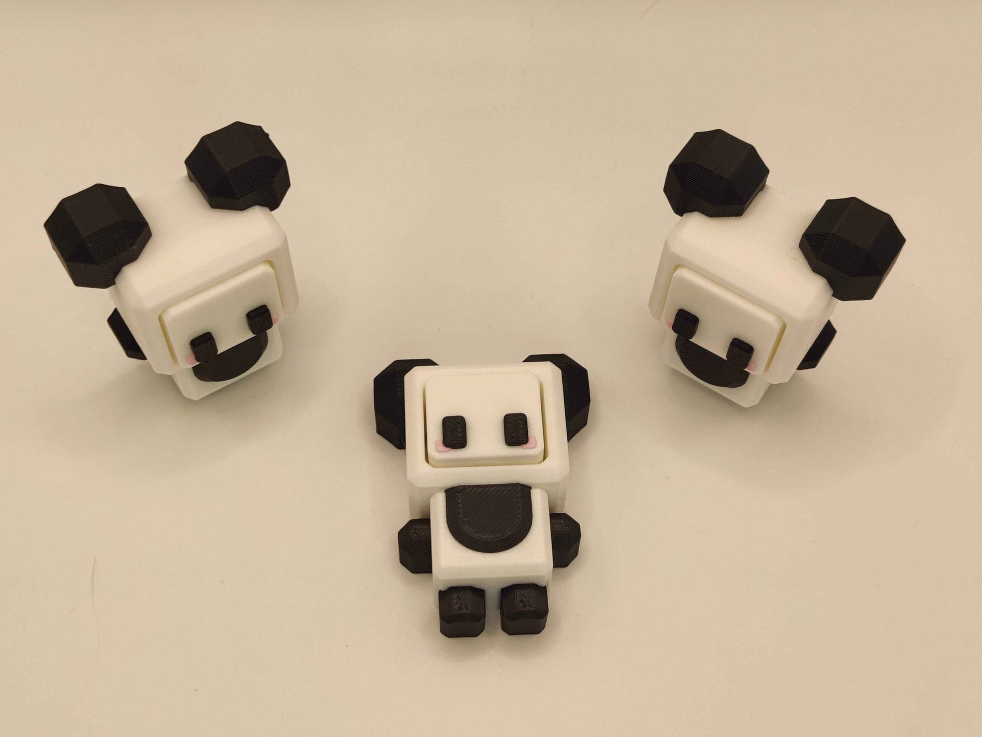 Panda Clicker - 3D Printed Bit Clicks – Fidget Toy - ToyForge 3D