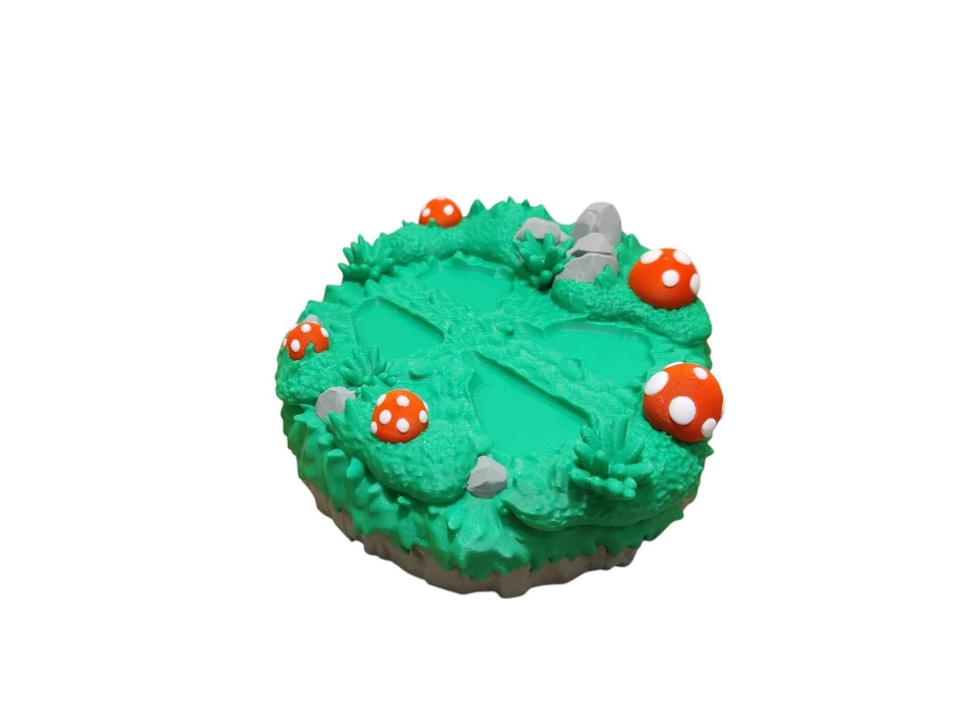 Plant Dragon - 3D Printed Articulating Decoration - ToyForge 3D
