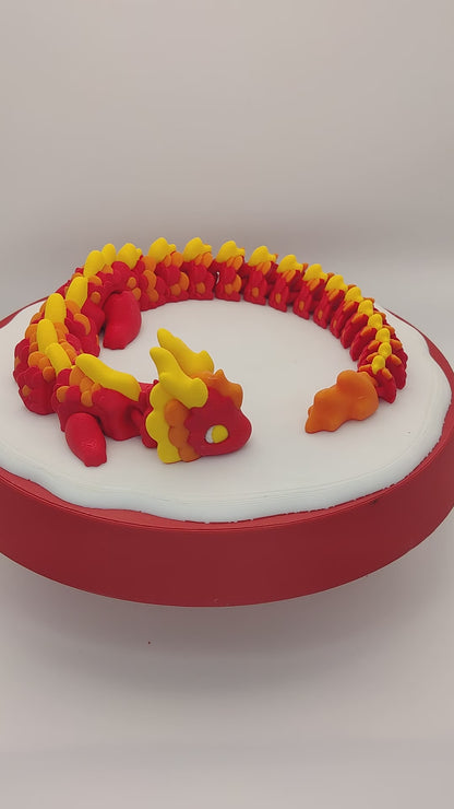 Campfire Dragon Figure