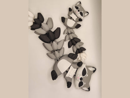 Racoon Cuddler - 3D Printed Articulated Fidget - ToyForge 3D