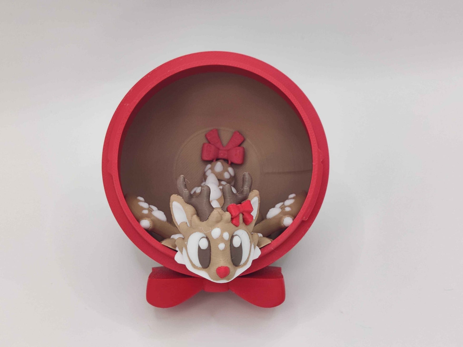 Reindeer Dragon Egg – Festive Collectible Surprise Toy - ToyForge 3D