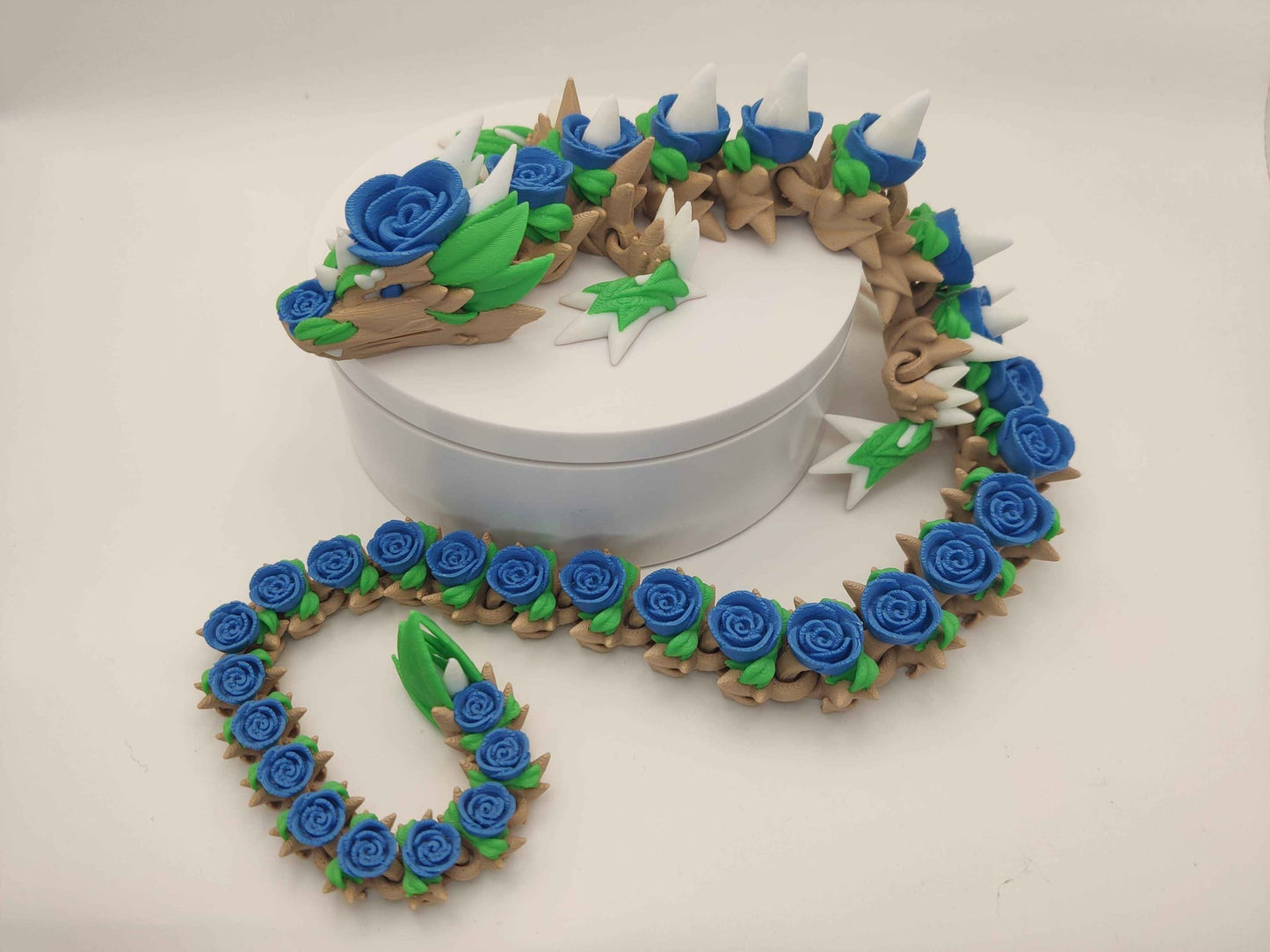 Rose Dragon Figure - ToyForge 3D