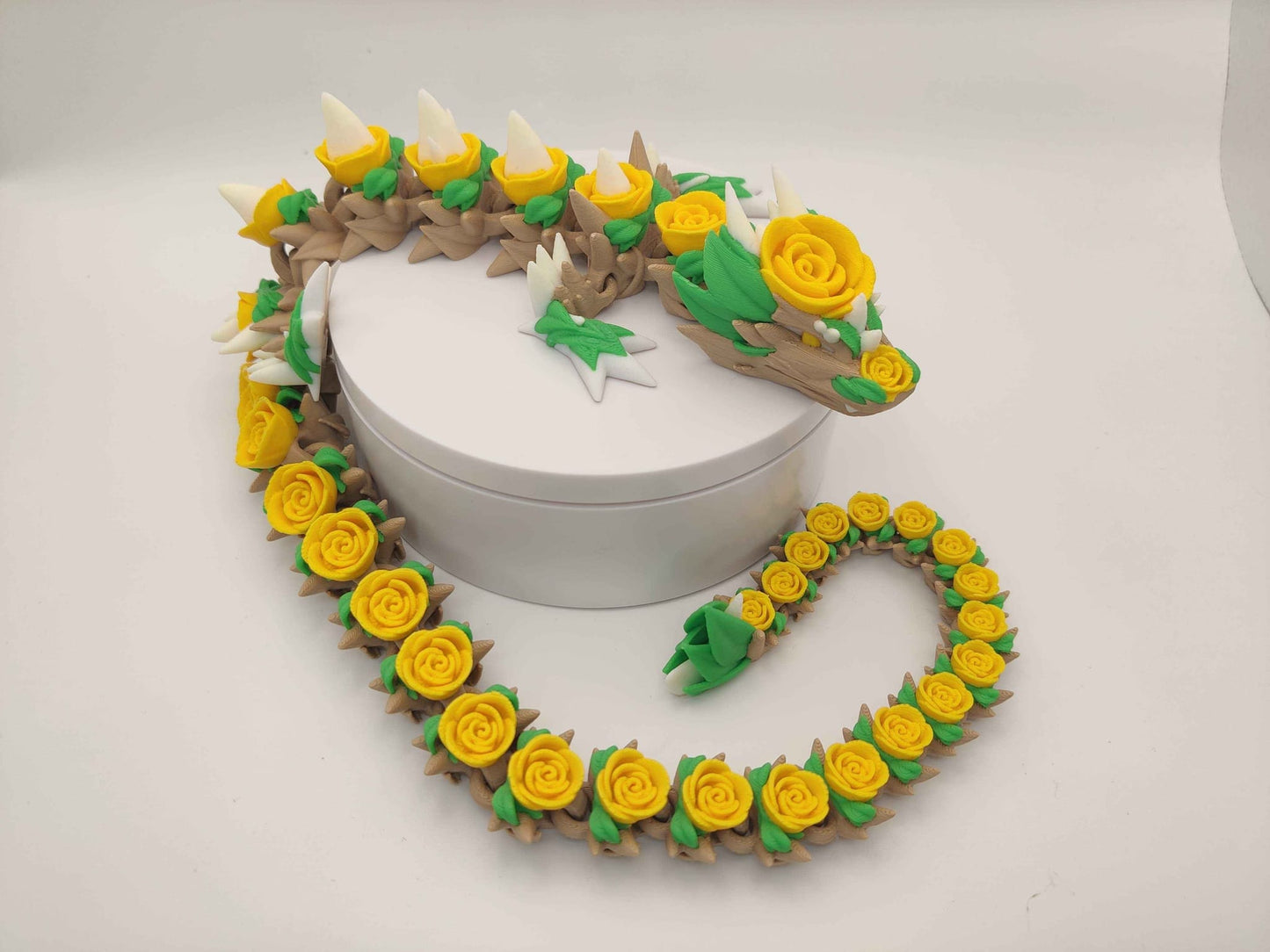 Rose Dragon Figure - ToyForge 3D