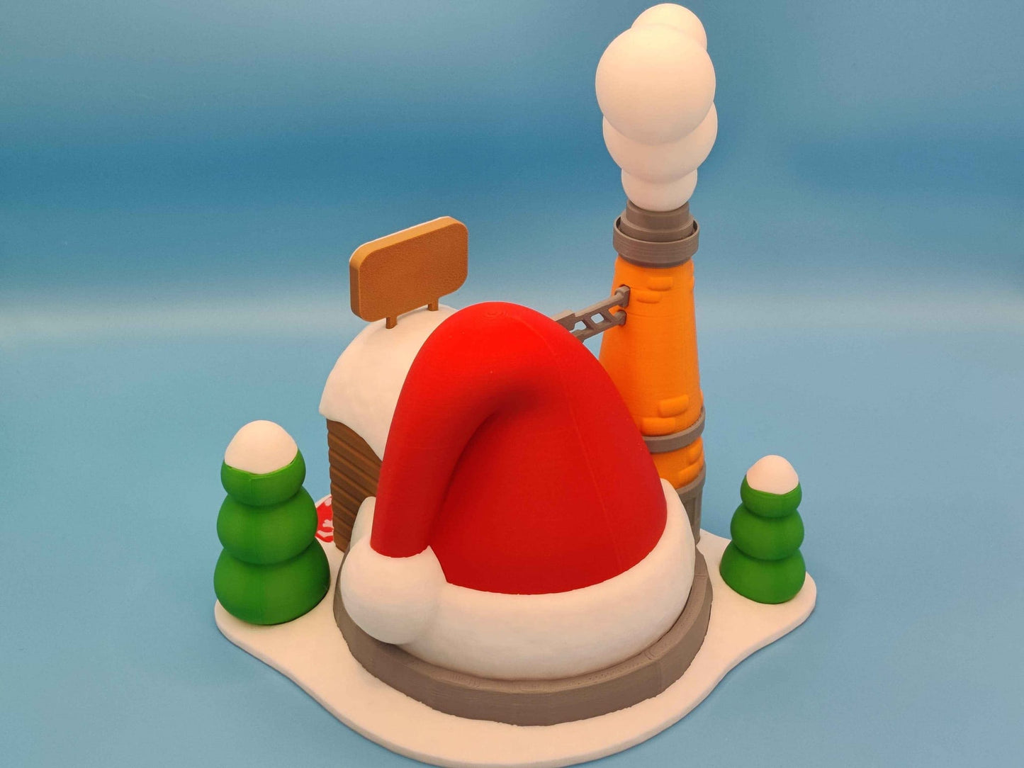 Santa's Workshop Christmas Playset - ToyForge 3D