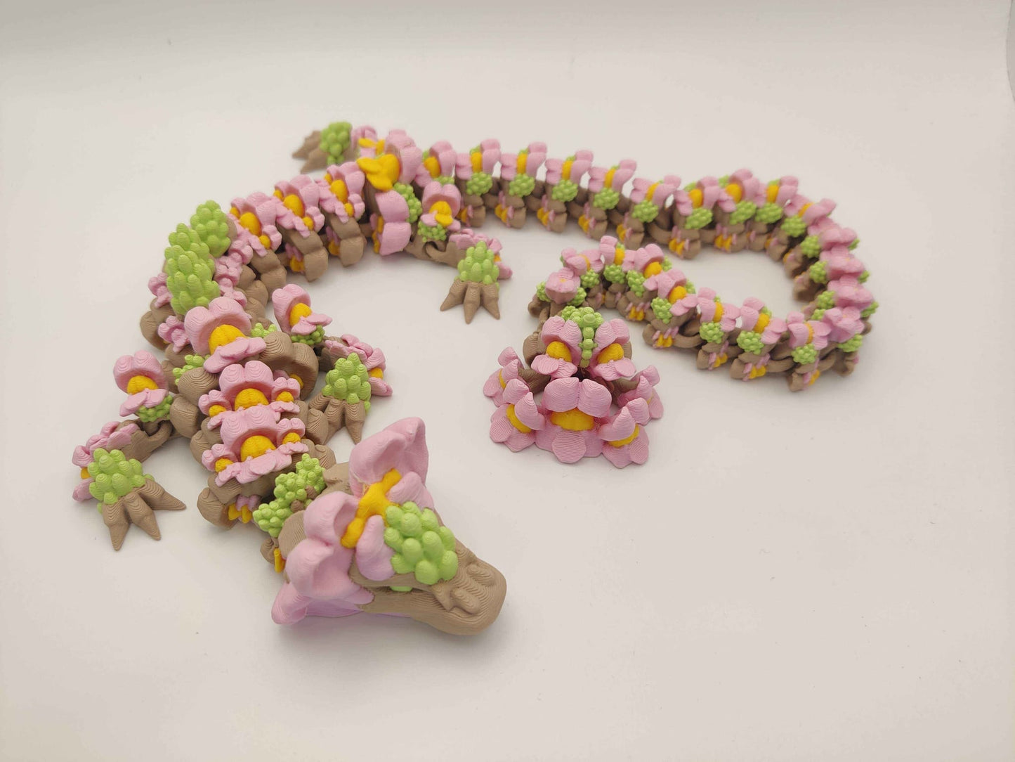 Snapdragon Flower Dragon Figure - ToyForge 3D