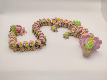 Snapdragon Flower Dragon Figure - ToyForge 3D