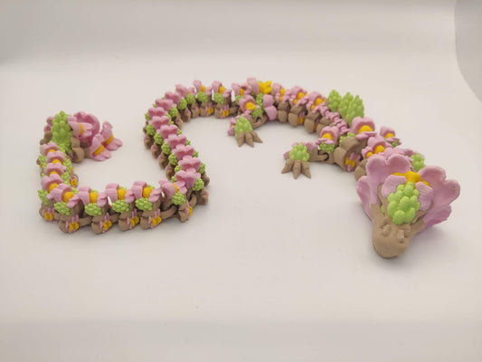 Snapdragon Flower Dragon Figure - ToyForge 3D