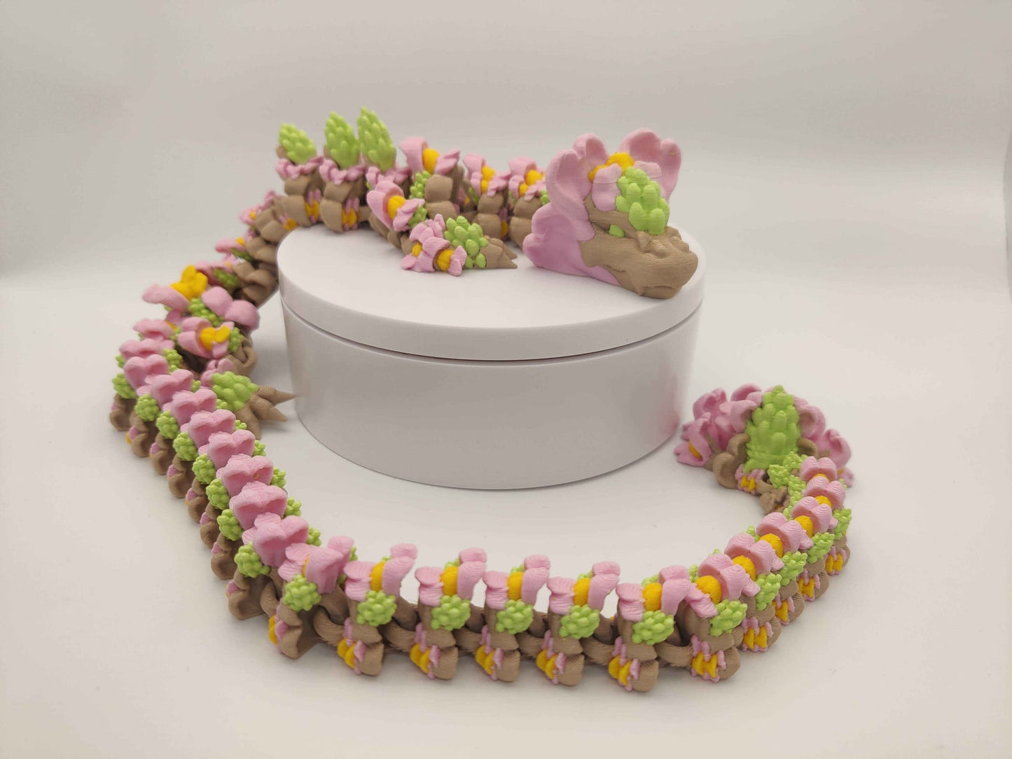 Snapdragon Flower Dragon Figure - ToyForge 3D