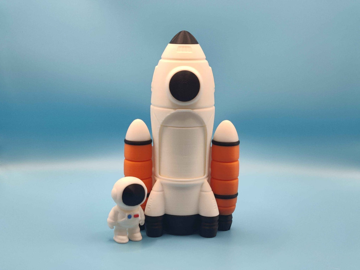 Spaceship Playset with Astronaut Figure - ToyForge 3D