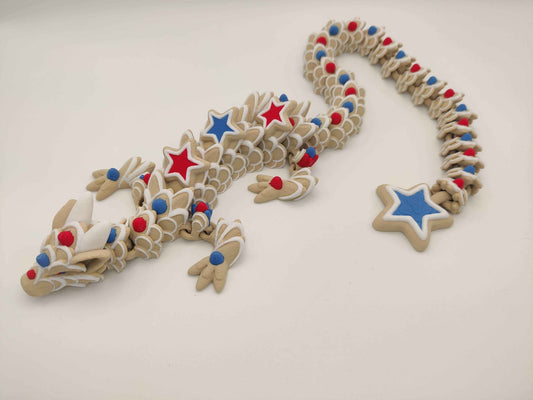 Star Cookie Dragon Figure - ToyForge 3D
