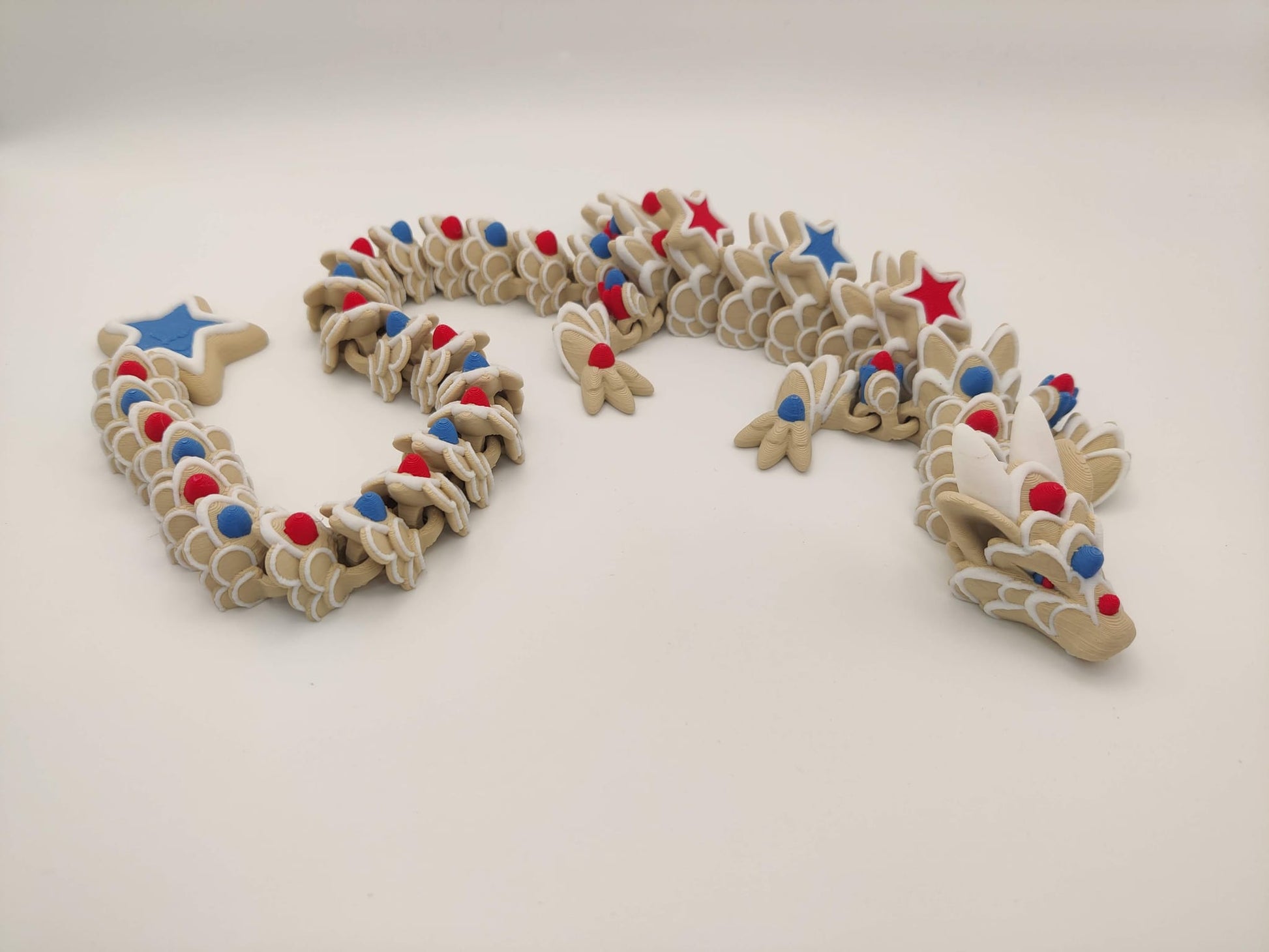 Star Cookie Dragon Figure - ToyForge 3D