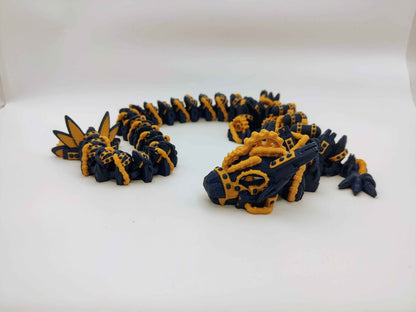 Steampunk Cyborg Dragon Figure - ToyForge 3D