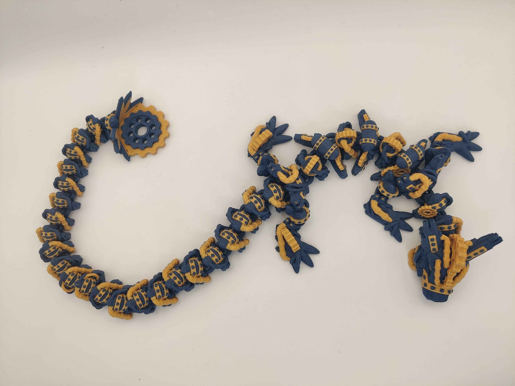 Steampunk Cyborg Dragon Figure - ToyForge 3D