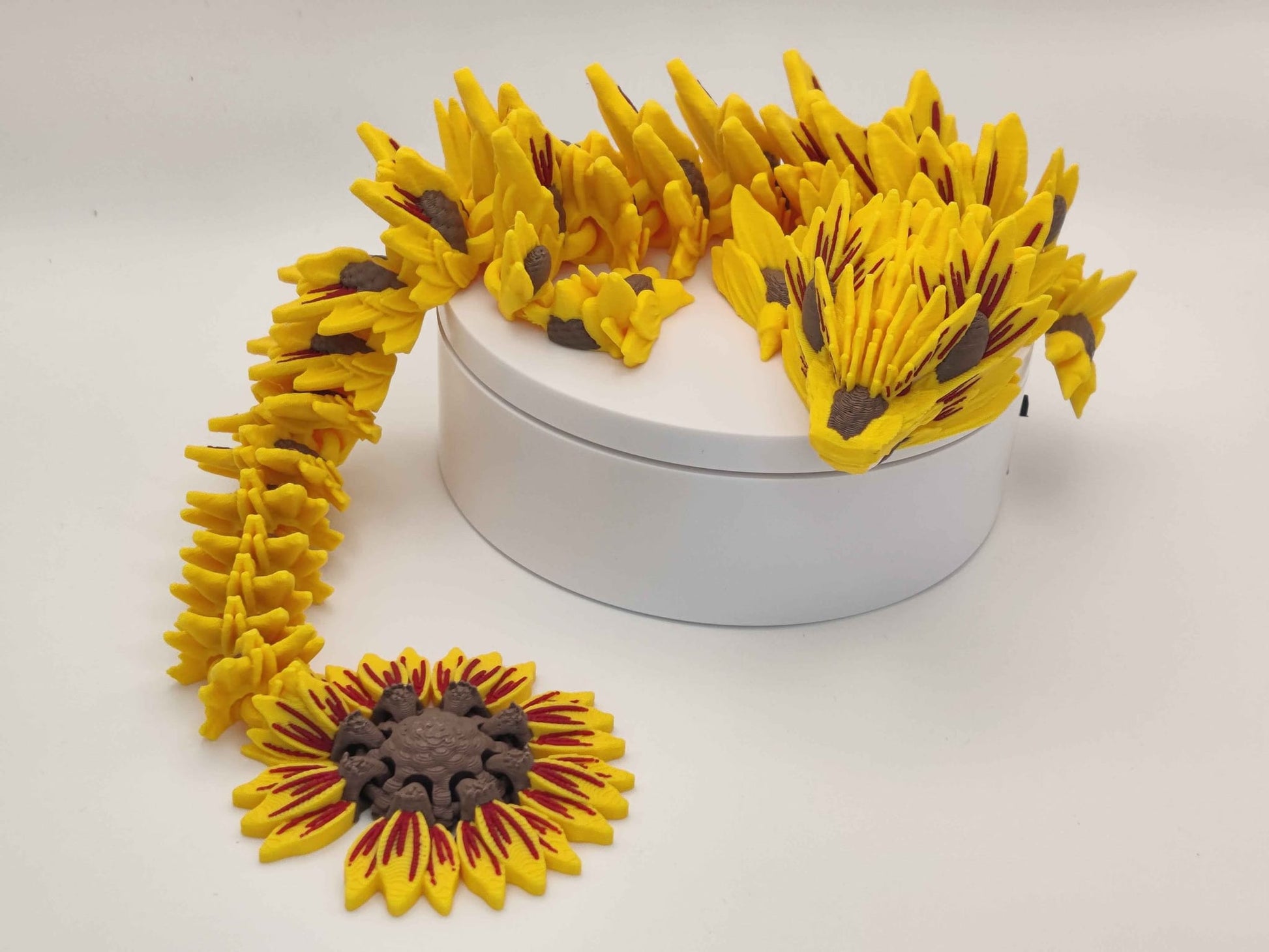 Sunflower Dragon Figure - ToyForge 3D