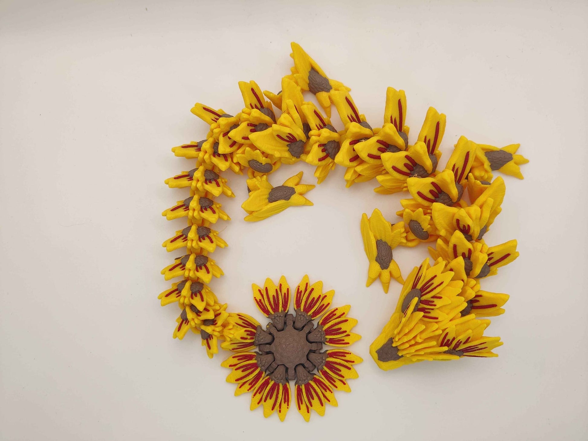 Sunflower Dragon Figure - ToyForge 3D