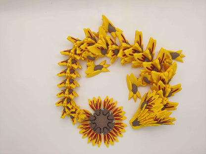 Sunflower Dragon Figure - ToyForge 3D