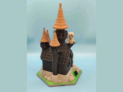 Transylvania Castle Miniature Display - ToyForge 3D