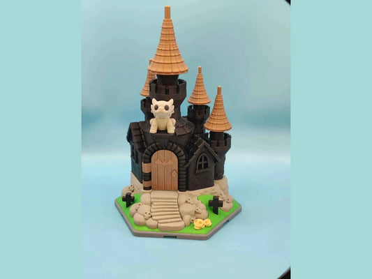 Transylvania Castle Miniature Display - ToyForge 3D