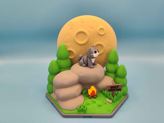 Wolf Territory Playset - ToyForge 3D